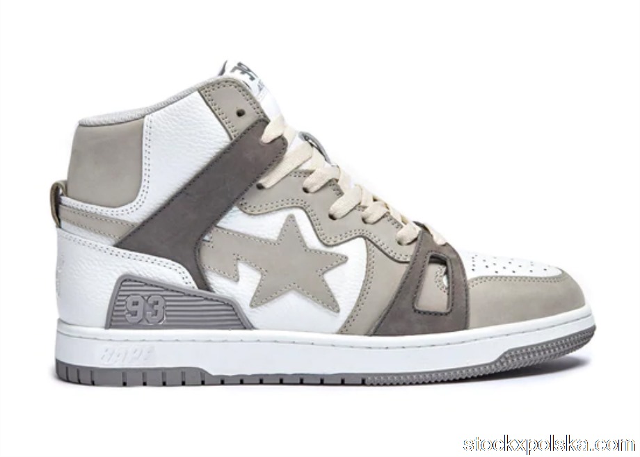 A Bathing Ape Bape Sta 93 Hi Grey1I20-191-011 GRY