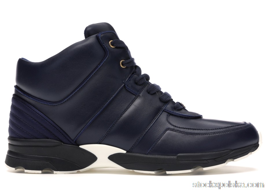 Chanel CC High Top NavyG31762 Y50578