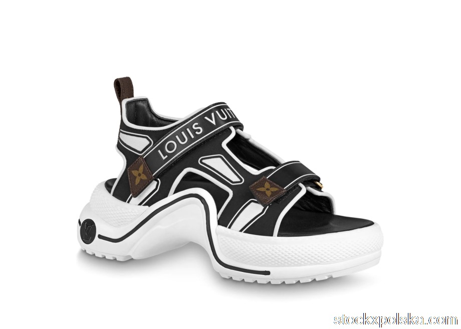 Louis Vuitton Archlight Sandal Black White (W)1A7U60