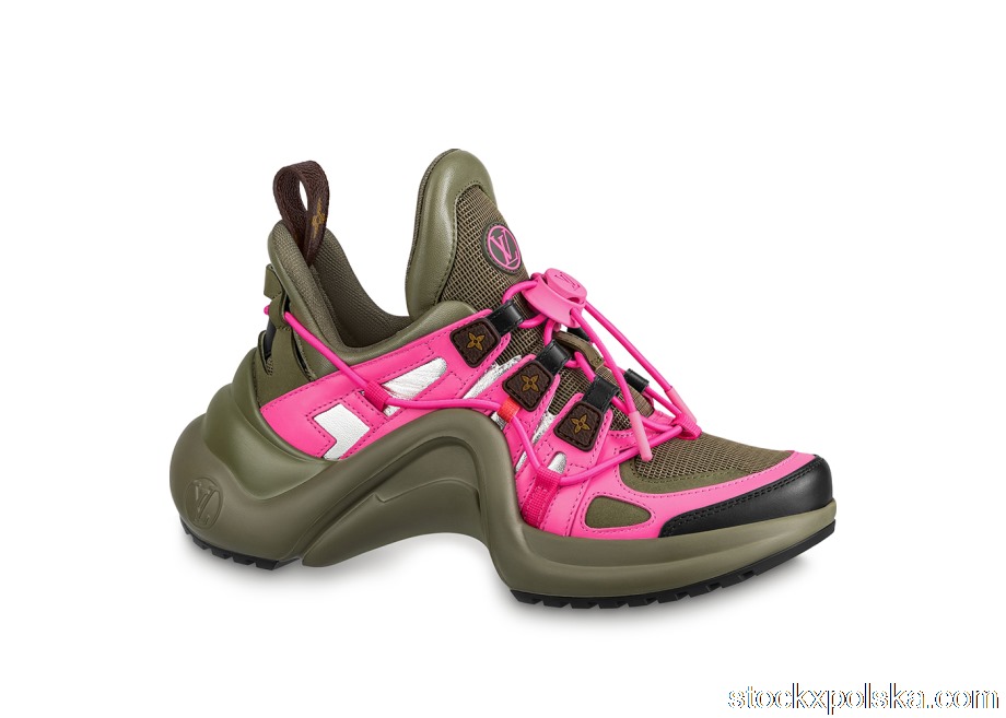 Louis Vuitton Archlight Trainer Kaki Pink (W)1A9RTZ