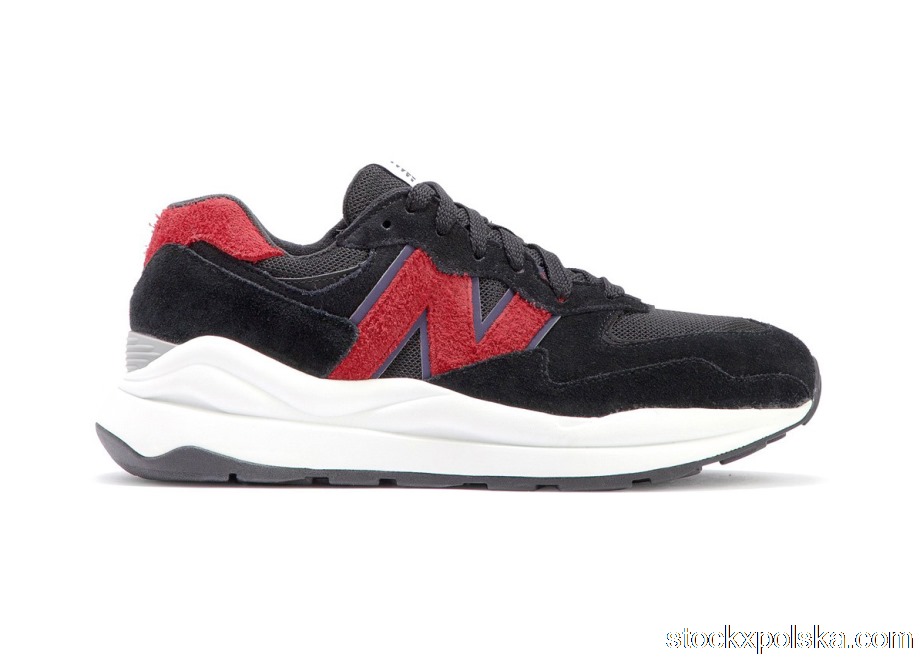 New Balance 57/40 Charcoal Red