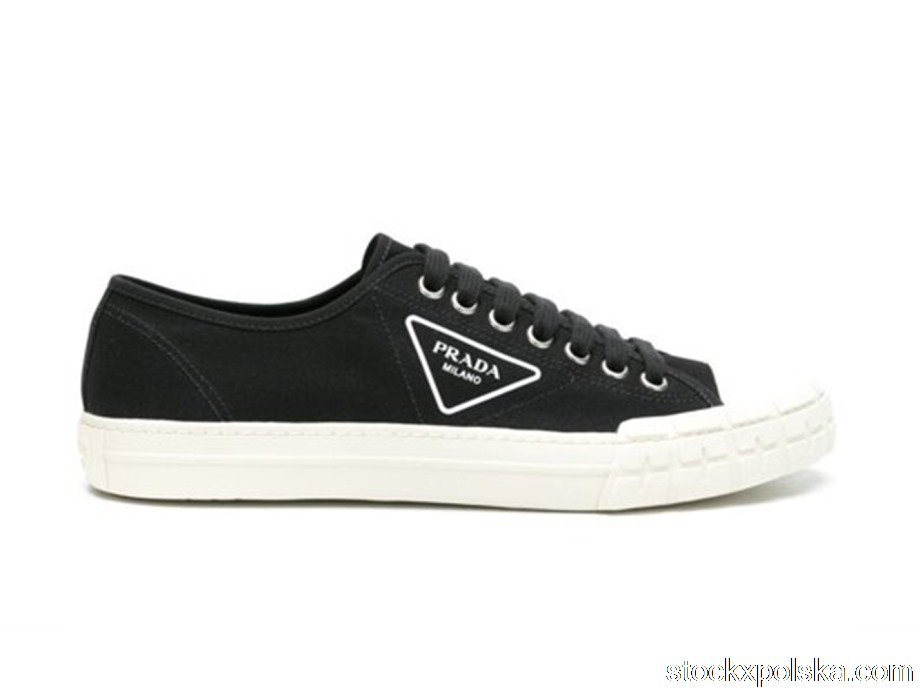 Prada Wheel Cassetta Low Black White4E35482OFZF057Z