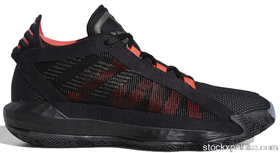 adidas Dame 6 Black Red (Youth)EH2791
