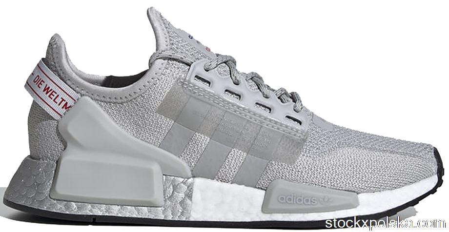 adidas NMD V2 Grey Two Silver Metallic (Youth)FW8049