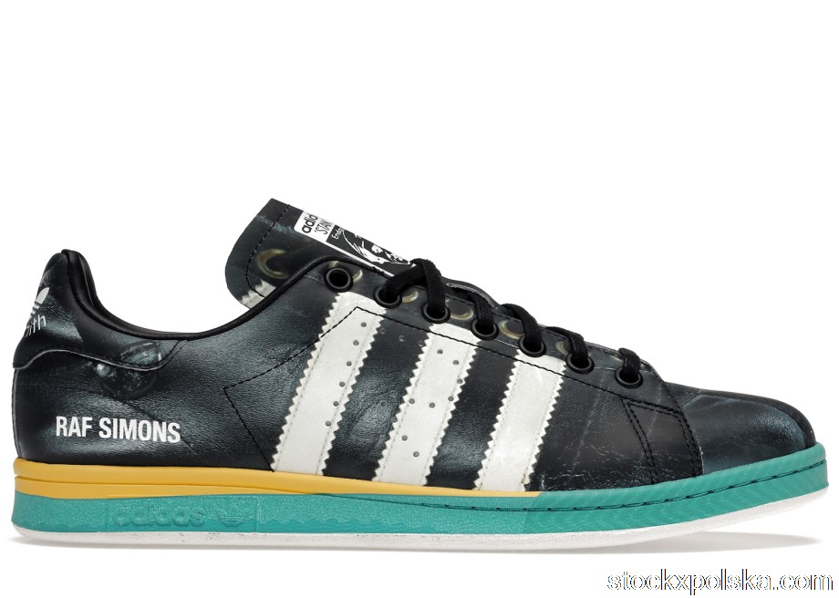 adidas Samba Stan Smith Raf Simons Black White Bright BlueEE7954