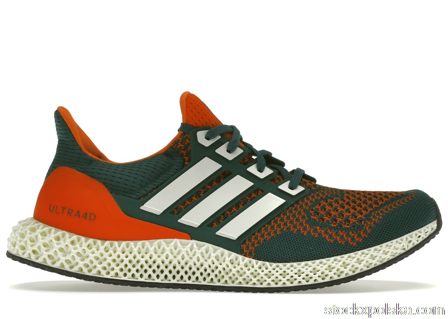 adidas Ultra 4D Miami HurricanesQ46439