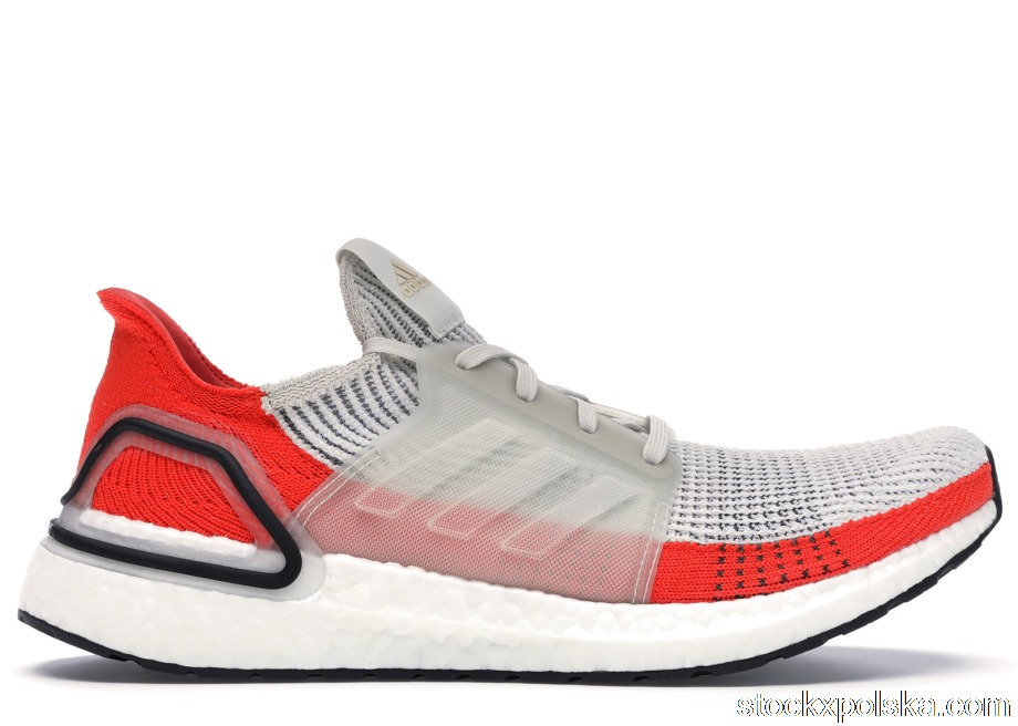 adidas Ultra Boost 19 Raw White Active OrangeF35245